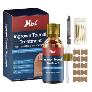 Ingrown Toenail Treatment Pain Reliever and Corrector Patches Ingrown Toenail Removal Kit with File