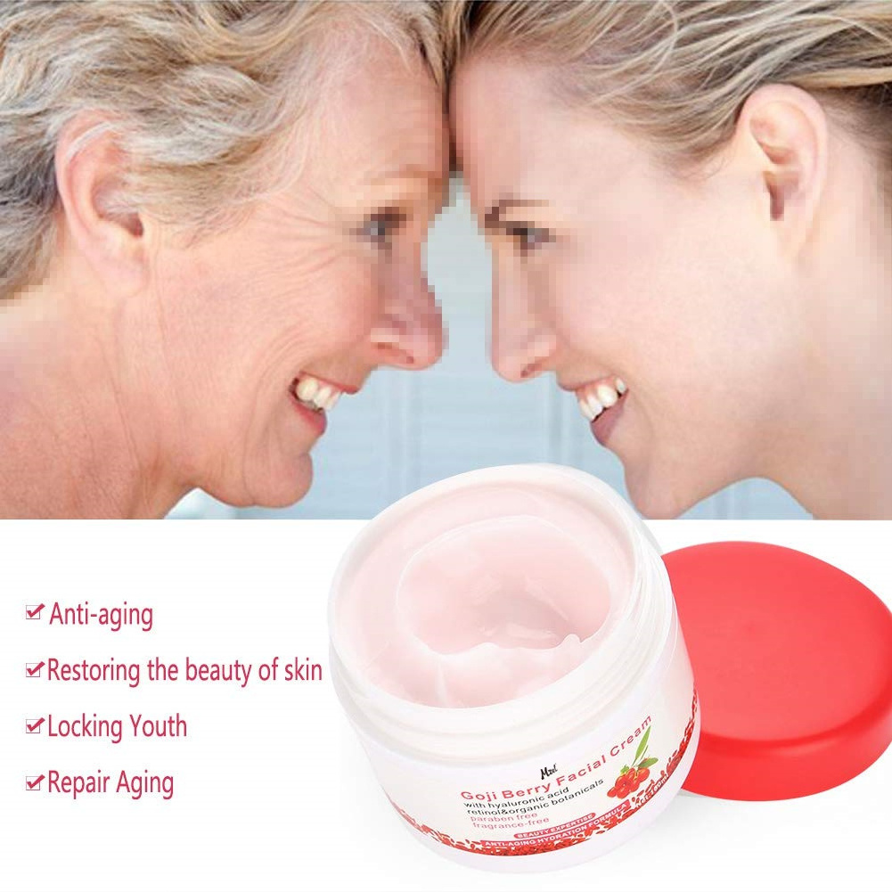 Private Label Skin Care Whitening Collagen Wolfberry Goji Berry Anti Aging Face Cream