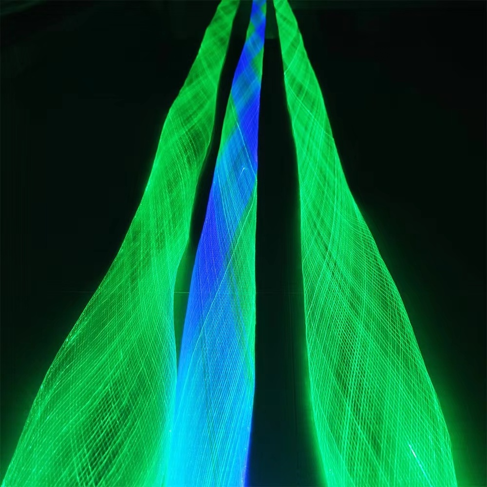 LED Fiber Optic Mesh lights good for lighting decoration for trees wood wall star ceiling and so on