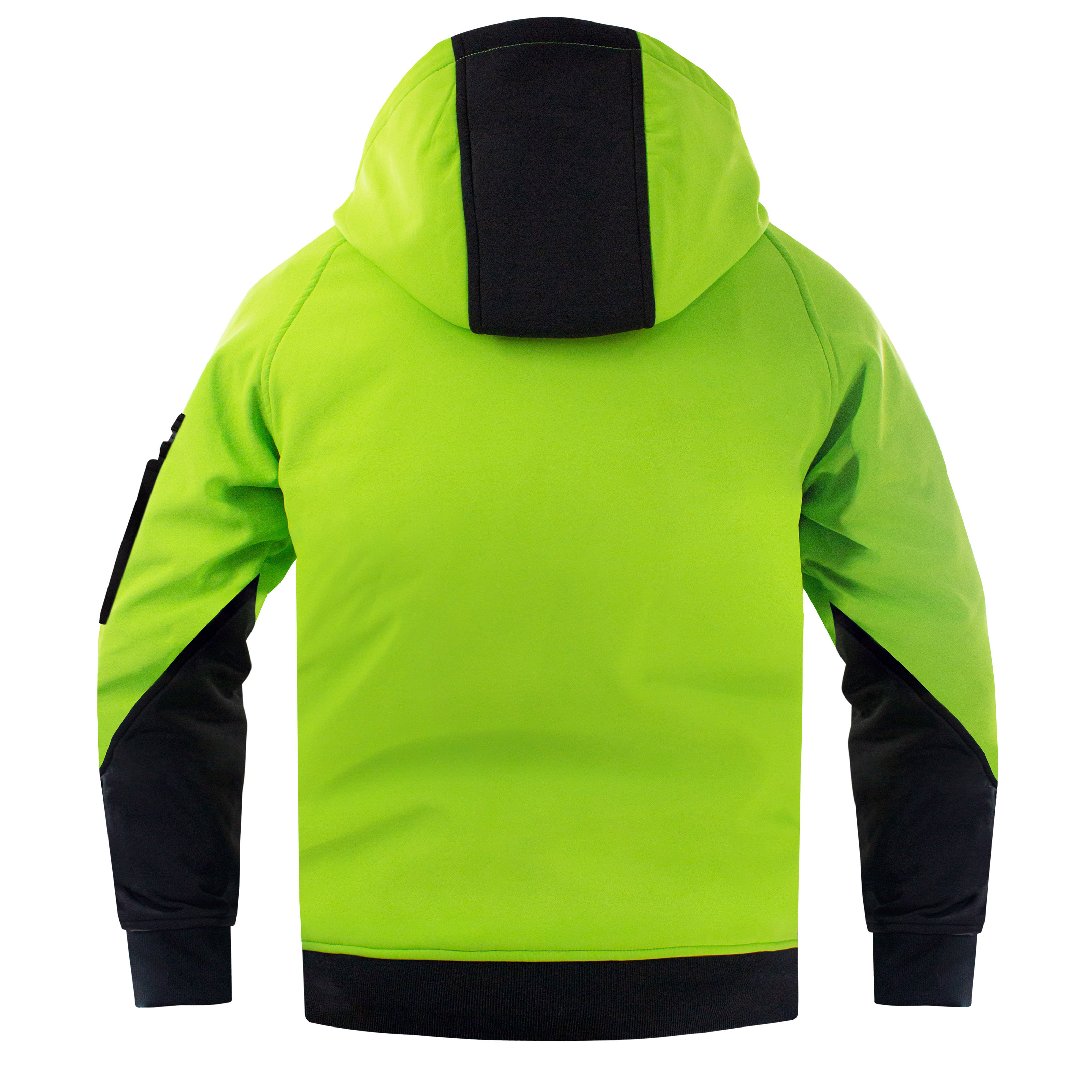 Outdoor Hi Vis Workwear Windproof Hi Visibility Softshell Fabric Fashion Fleece Jacket Jacket For Men