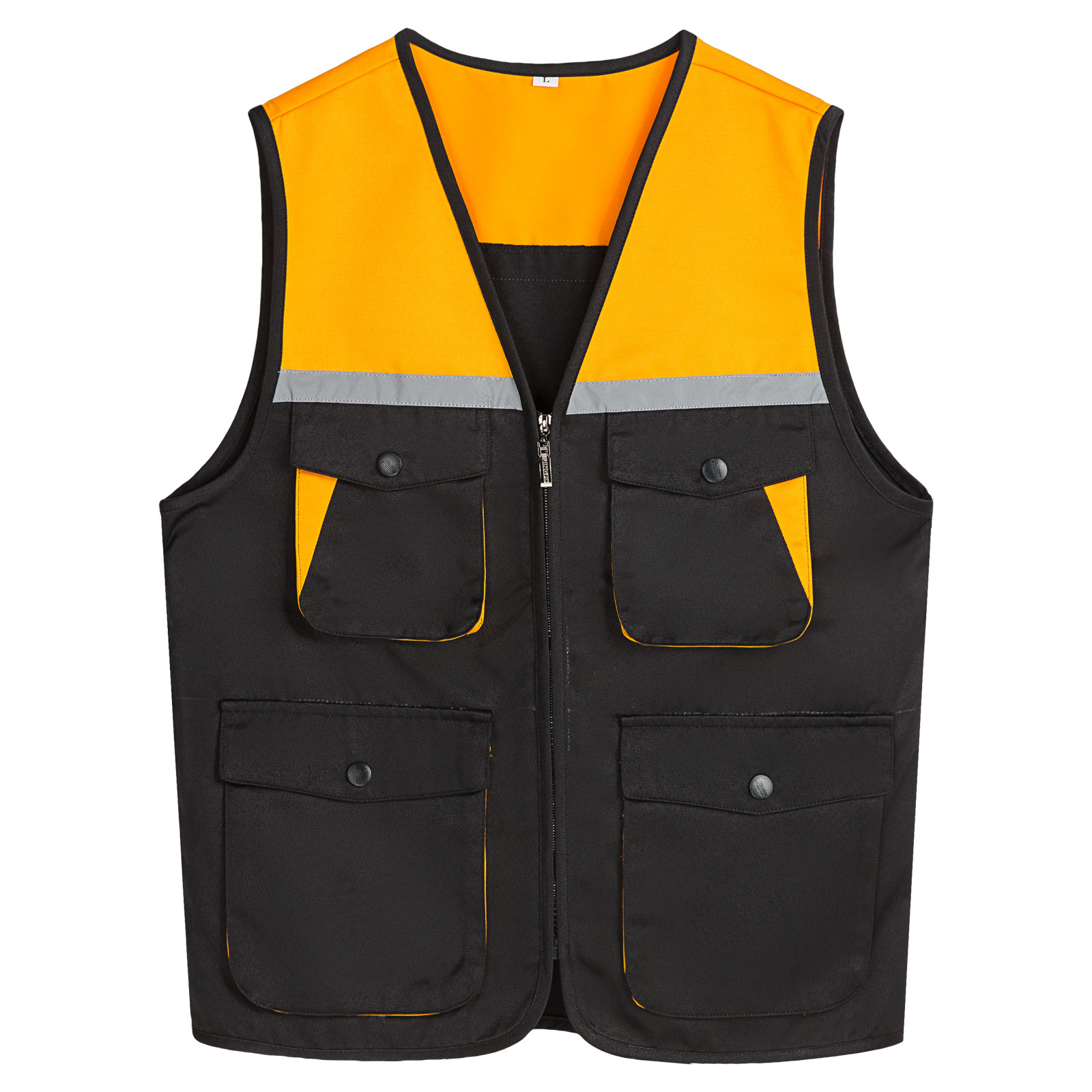 Unisex Outdoor Mens Breathable Mesh Photographer and Fishing Multi Pockets Vest Work Cargo Utility Vest