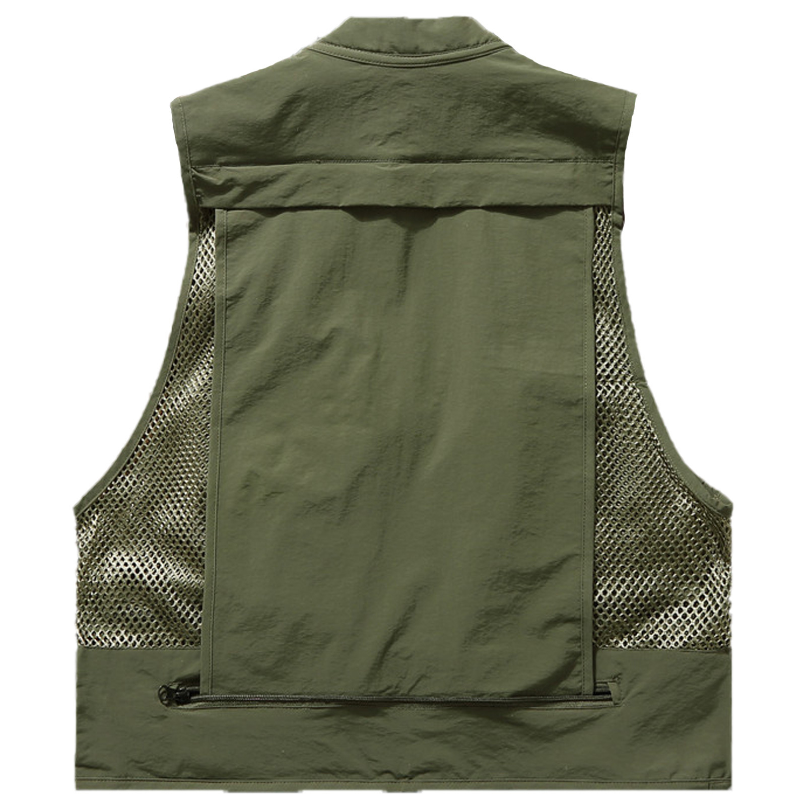 Outdoor Sport Hunting Retro Cargo Fashion Sleeveless Mesh Custom Flying Mens Fishing Photography Vest