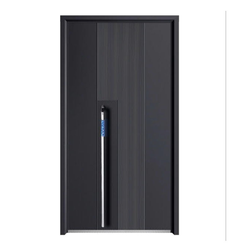 Factory price exterior security stainless steel front entry swing door