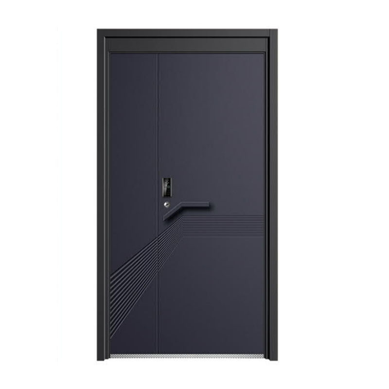 Factory price exterior security stainless steel front entry swing door