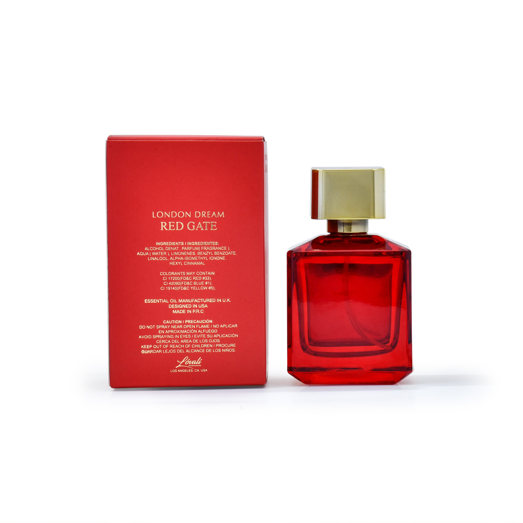 Manufacturer EDP Long lasting women perfumes 100ml 3.4oz sexy red perfume for women