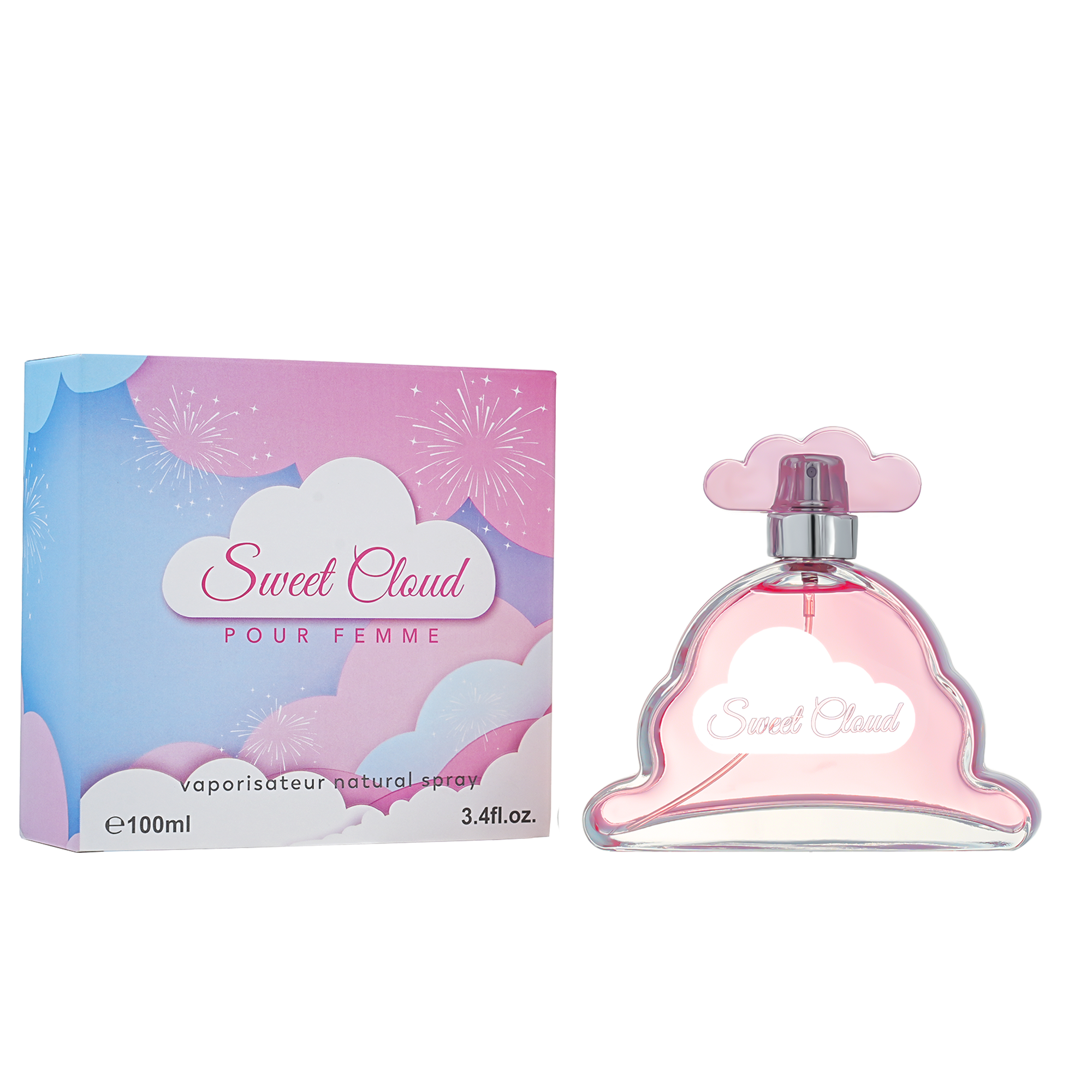 Branded Perfumes Original 3.4 o.z 100ml Wholesale Arabic Perfumes Best Perfume For Women Sexy Sweet Cloud