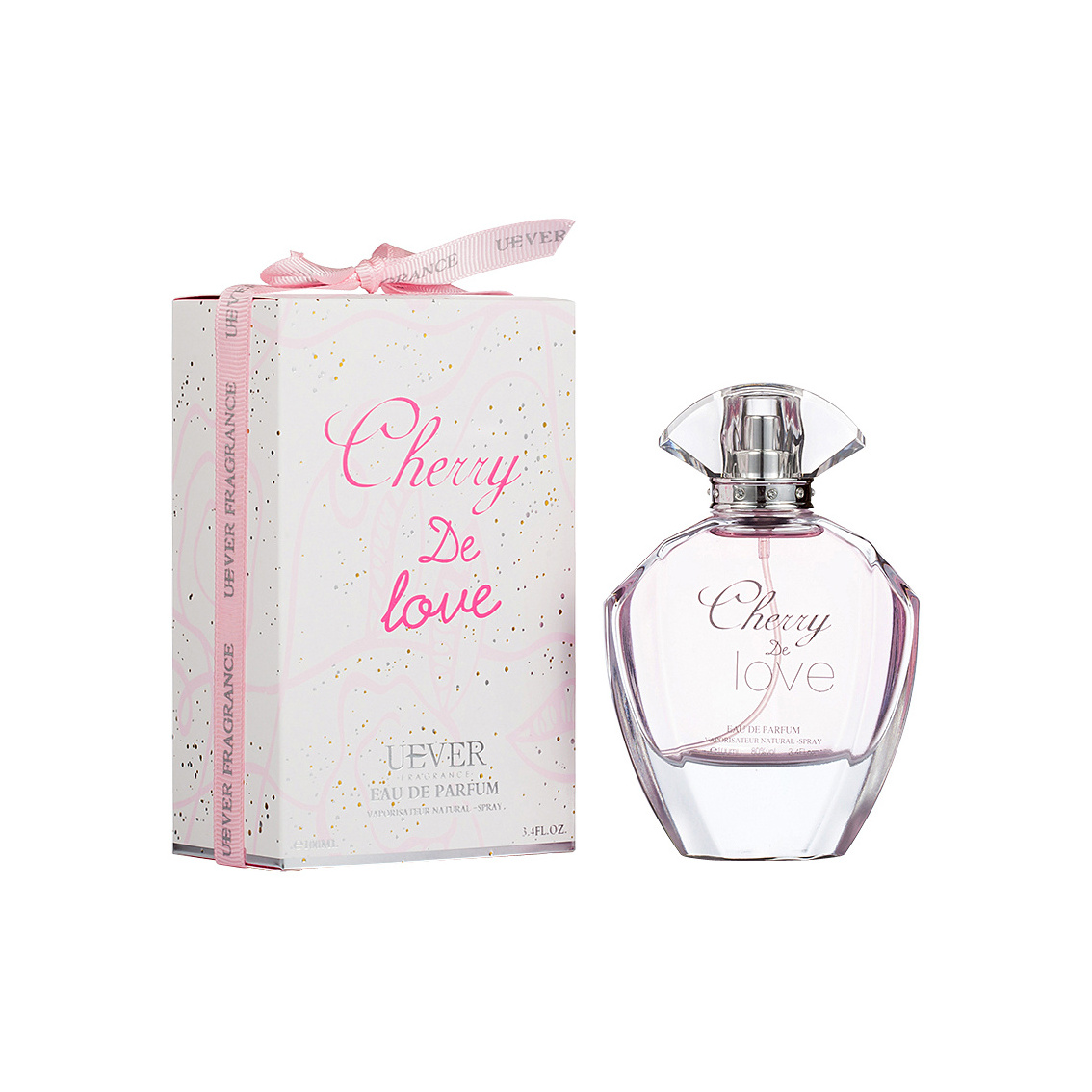 Long Lasting Cherry Fragrance Scented Splash Body Perfume For Women 100ml