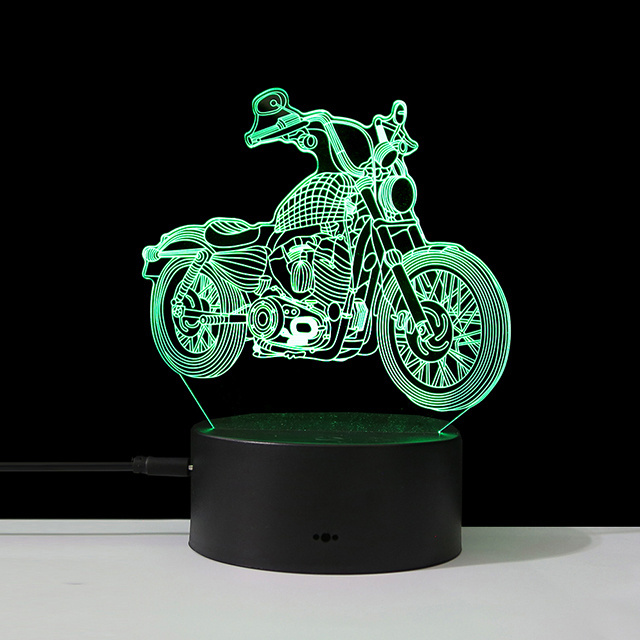 3D Night Lamp Gaming Room Desk Lighting Decor