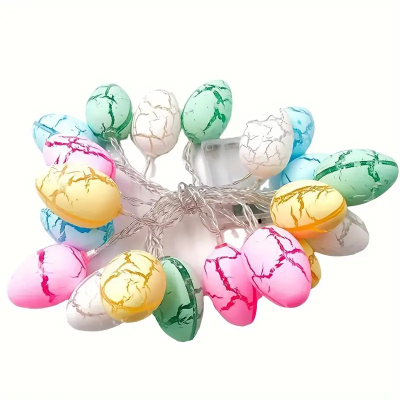 Easter Home Decoration 20L Egg String Light Battery Operated Fairy Light