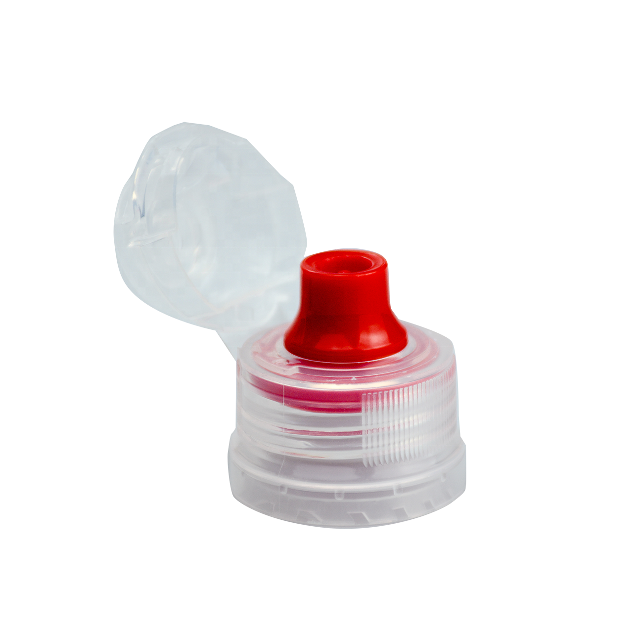 Wholesale&Bulk 28mm PCO1810 1881 sports flip top cap for sport bottle drinking with silicone valve cap closures for bottle