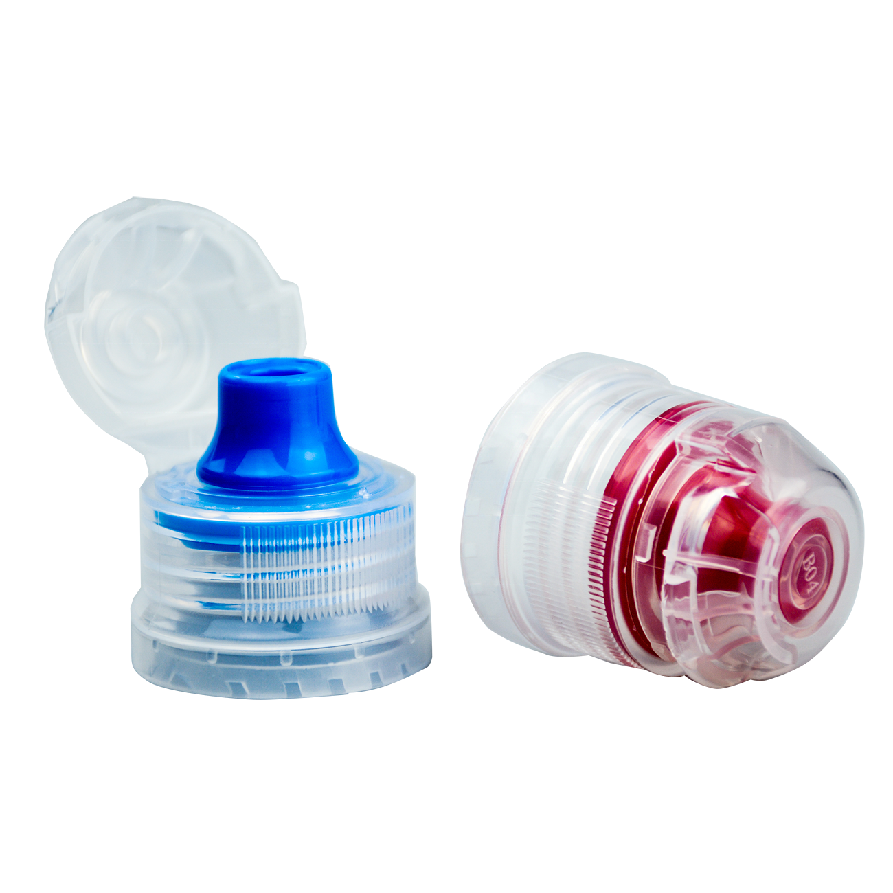 Wholesale&Bulk 28mm PCO1810 1881 sports flip top cap for sport bottle drinking with silicone valve cap closures for bottle