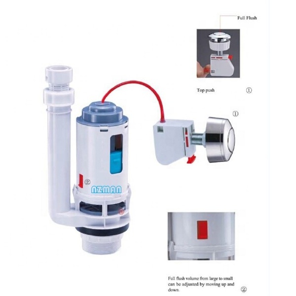 Toilet flushing mechanisms,Water Flush Valve,Wire Flush Valve