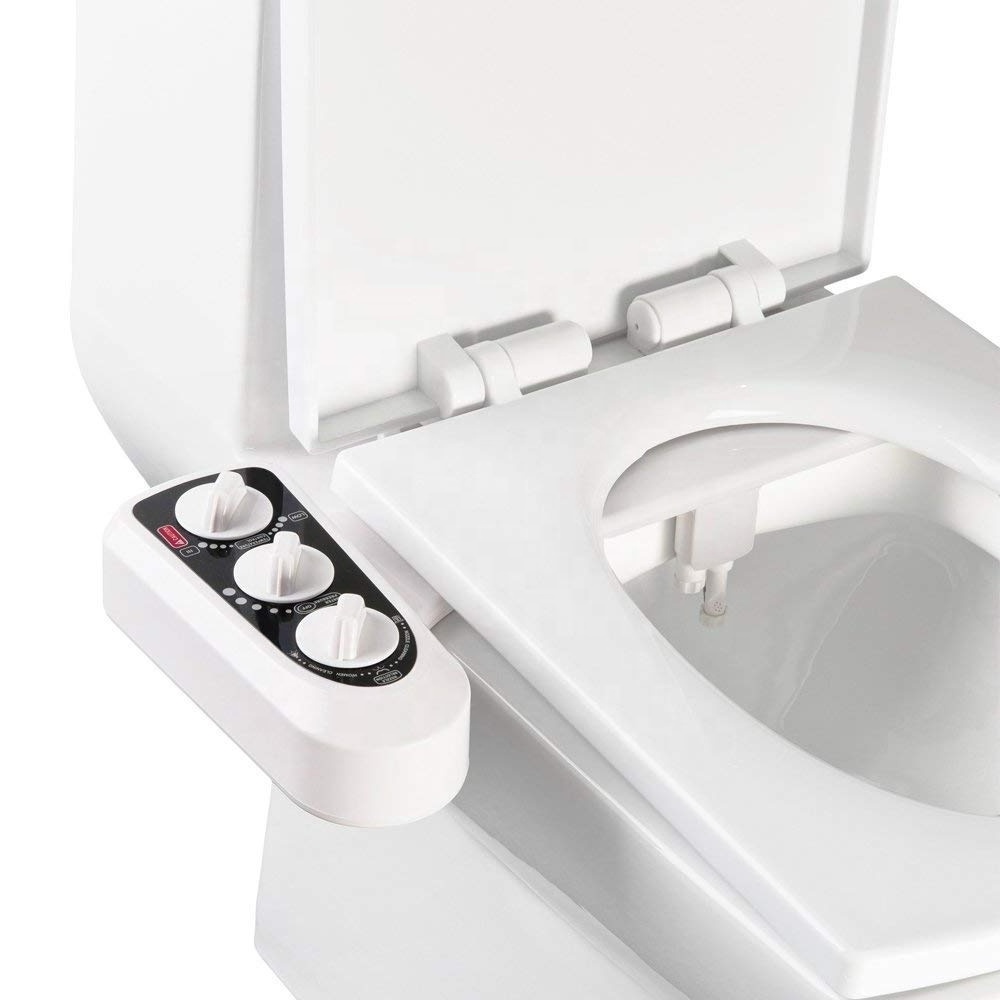 Premium Hot and Cold Bidet Toilet Seat Attachment,Hyjet Bidet Douche Shower,Warm water WC Bidet CB2000