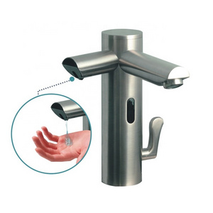 NZMAN Hand free Basin Automatic Sensor Faucet with soap dispenser