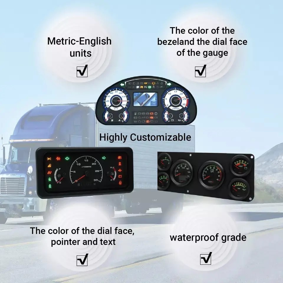 Electric Car Dashboard Cluster Available