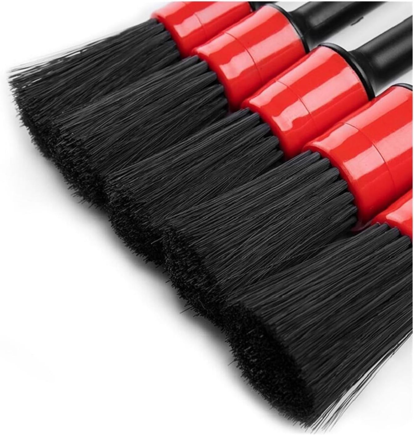 5pcs soft detailing brush ultra car brushes detailing brush set for car clean