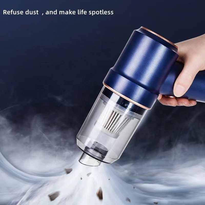 Wireless Auto High Power Portable Mini  Cordless Handheld Wet Dry Usb Convenience Car Cleaner Vaccum Handheld Vacuum for car