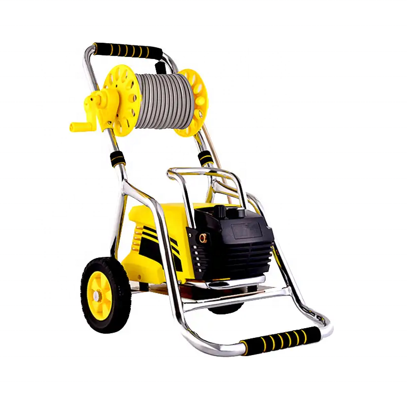 High Pressure 2000W Car Washing Machine Auto Yellow Car Washer Pump Foam Cannon Pressure Car Washer