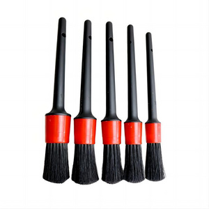 5pcs soft detailing brush ultra car brushes detailing brush set for car clean