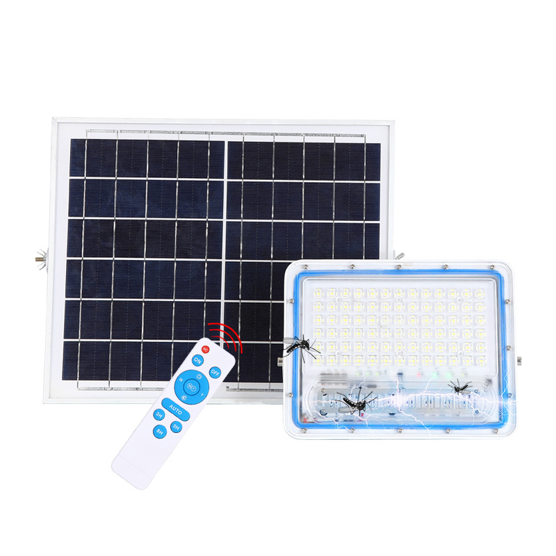 Newest product LED Solar Mosquito killer Lamp,50W 100W 300W outdoor solar floodlight insect killer light