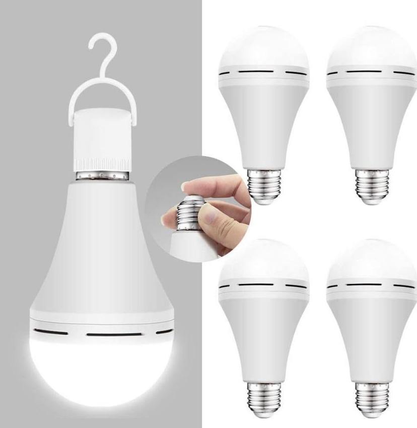 Intelligent 9 Watt Emergency Bulb Rechargeable Light E26 B22 E27 Battery Operated Led Light Bulb For Home