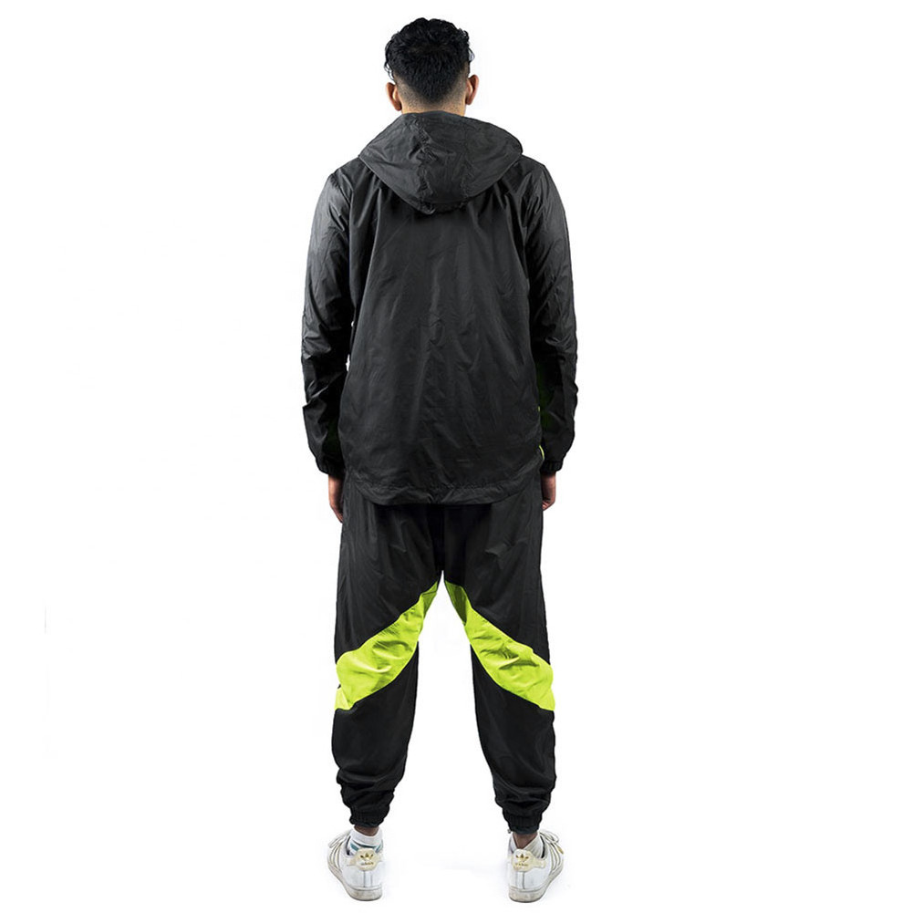 custom design your own high quality summer blank men tech fleece nylon velour velvet football soccer tracksuit for man