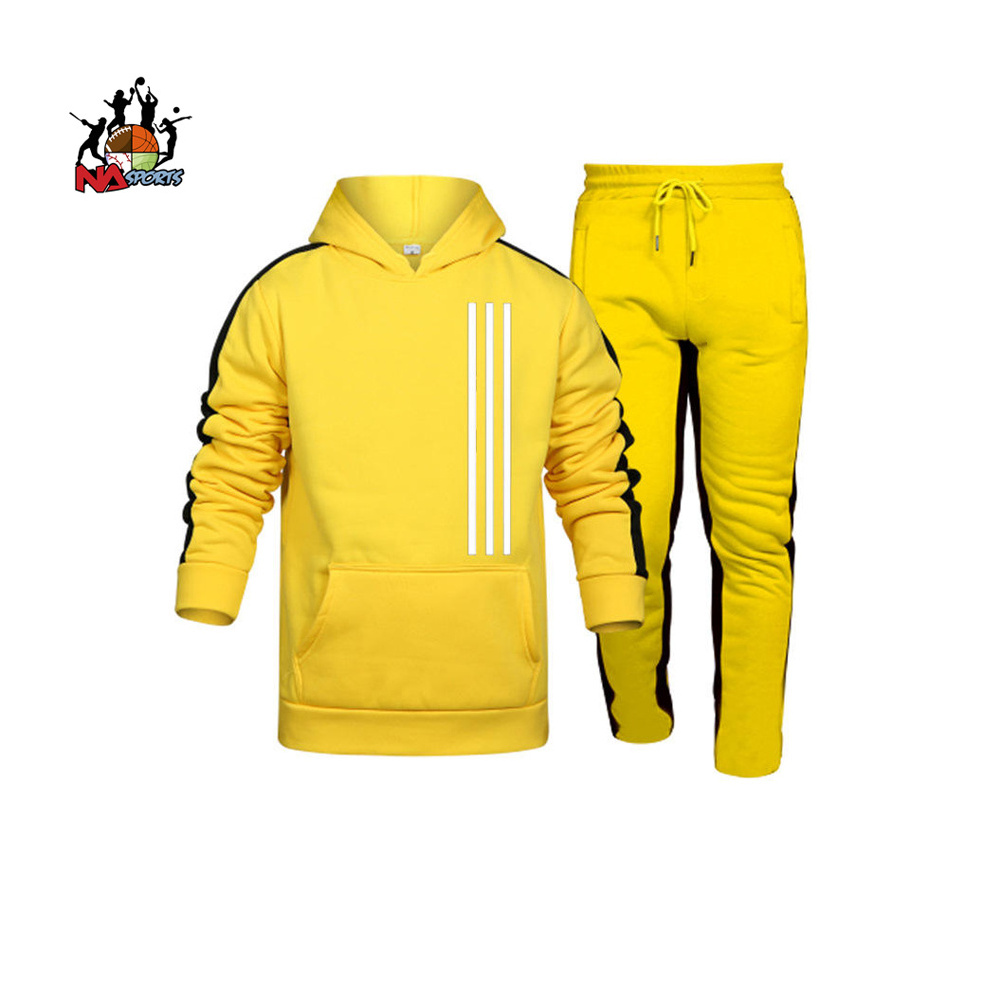 Unisex Jogging Suits Custom Pullover Hoodie And Jogger Set Men Sweatshirts  Pullover Tracksuit