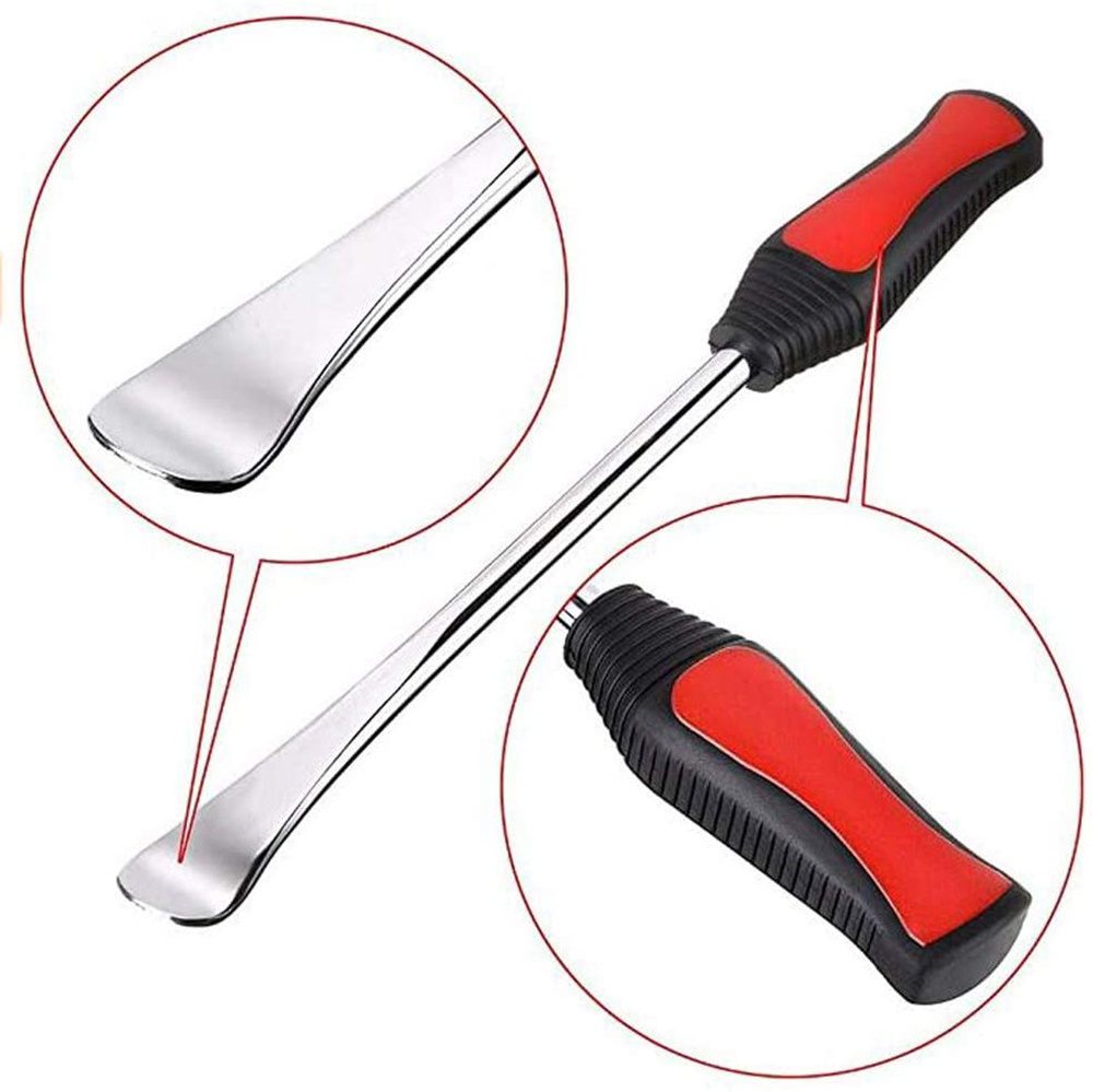 14.5 inch Steel Tire Spoon Lever Iron Tool Kit Professional Tire Changing Tool for Motorcycle Dirt Bike Lawn Mower