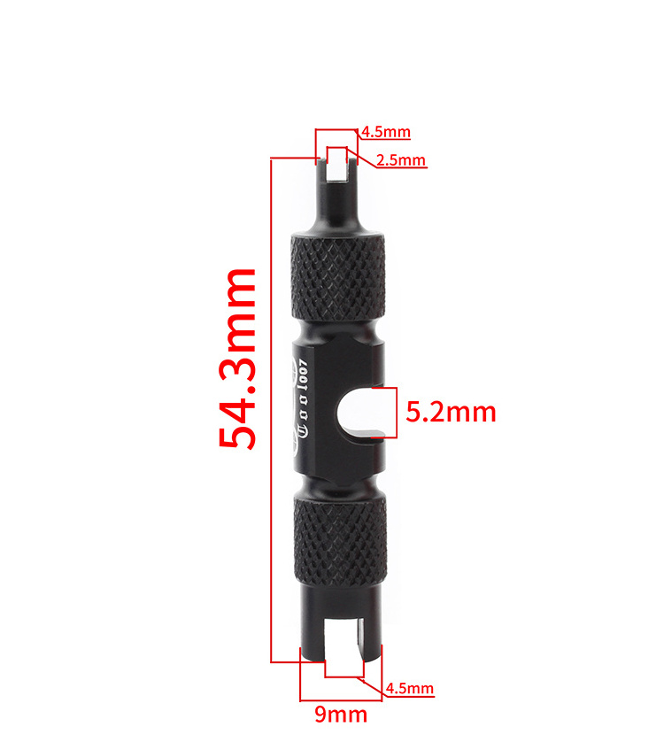 Bike Valve Core Repair Tool for Schrader Presta, Valve Core Remover Tool