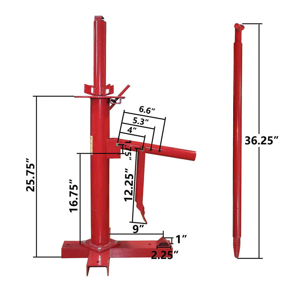 Tire Changer Machine Car Truck Motorcycle Manual Bead Breaker Weights Remover Lift Stands Transmission