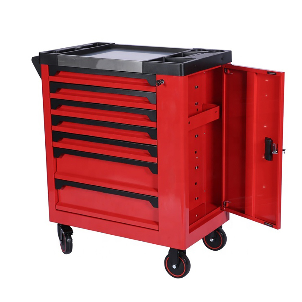 Workshop Tool Trolley Garage Storage Box Cabinet Cart Wheel Tool Chest Drawers