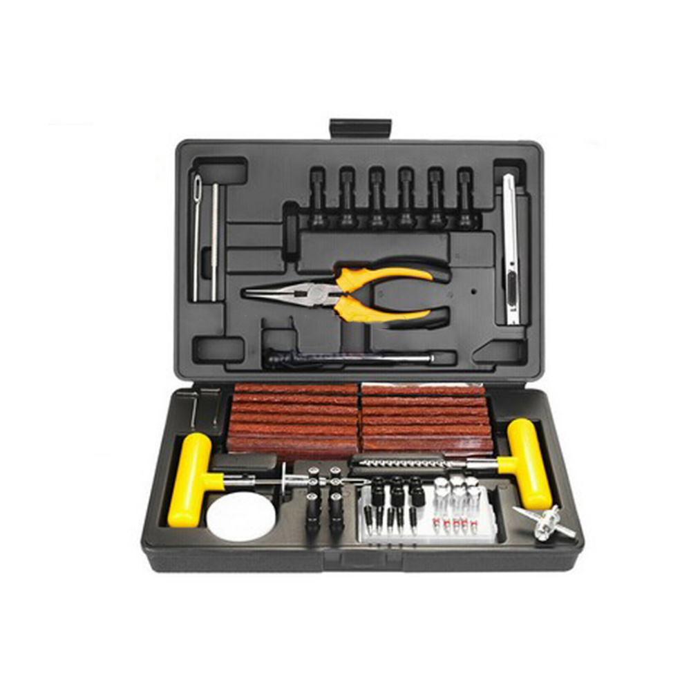 Tire Repair Kit 93 Pcs Heavy Duty Tire Plug Kit for Car Truck  RV ATV Tractor Trailer Motorcycle-Universal Tire Repair Tools to