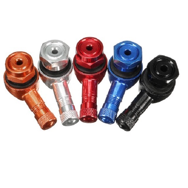 CNC aluminium valve stems 90 Degree CNC Aluminum Valve Stem Motorcycle 11.3mm