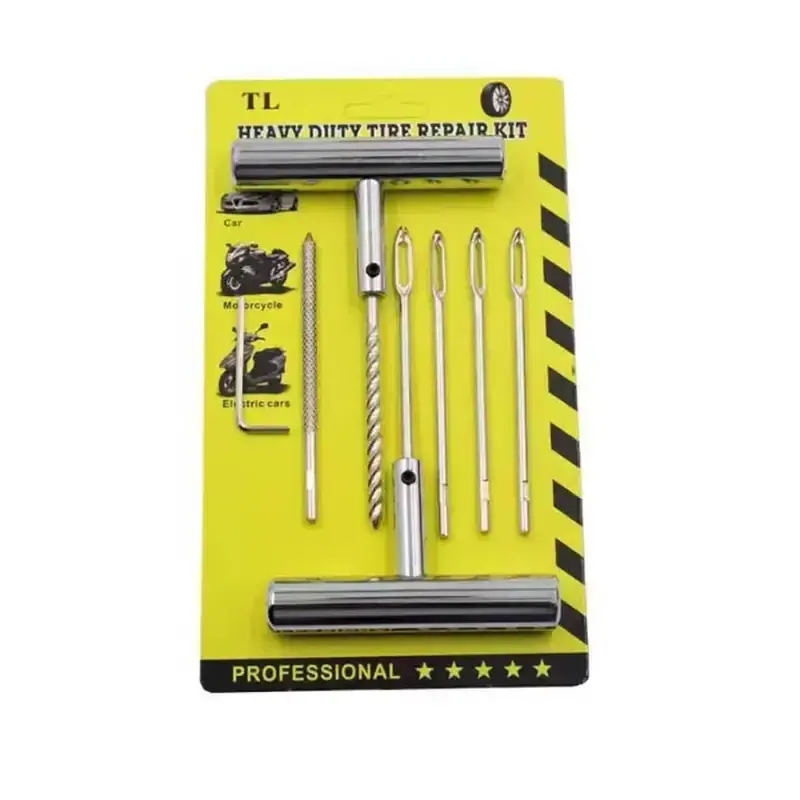 Automotive Motorcycle tire repair kit heavy duty tyre repair kit Motorcycle repair tool kit