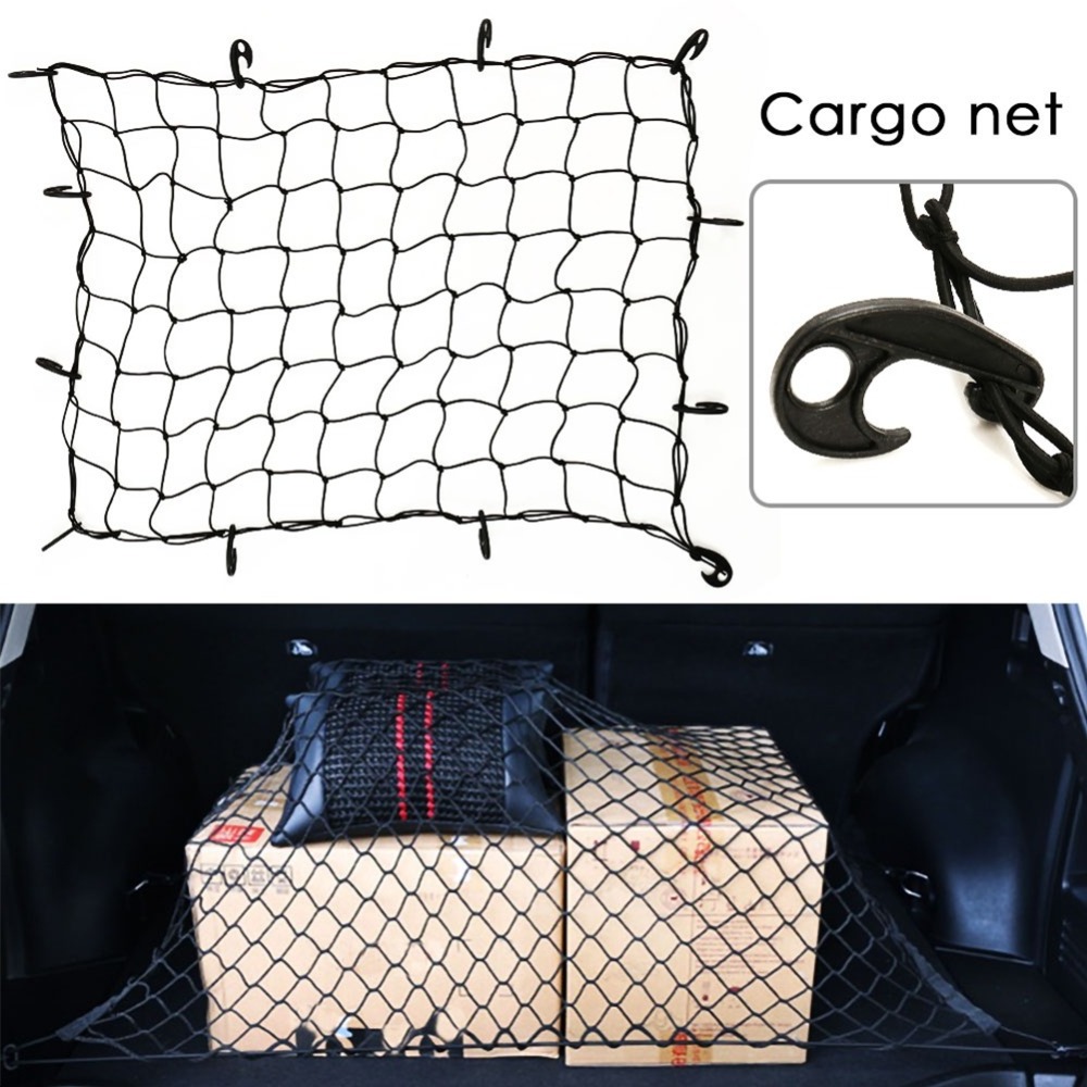 Universal Car SUV Tire Cover Case Spare Tire Wheel Bag Tyre Spare Storage Cover Cargo Net Car Luggage Net Baggage Fixed Net