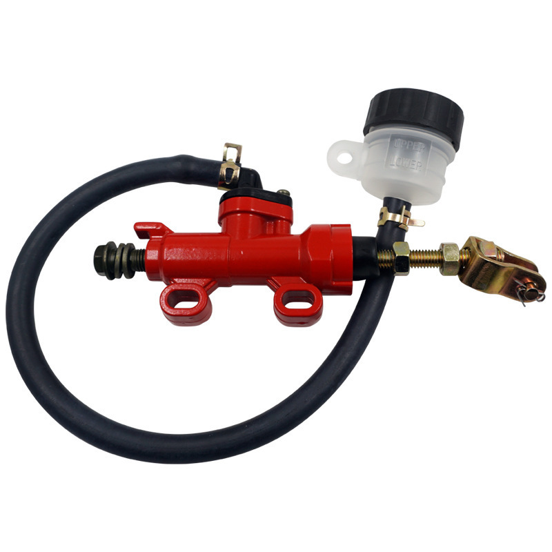 Rear Brake Master Cylinder with Reservoir for Yerf GX150 150cc 3206 4206 3209 Go Kart Honda 70cc 90cc 110cc 125cc Dirt Bike