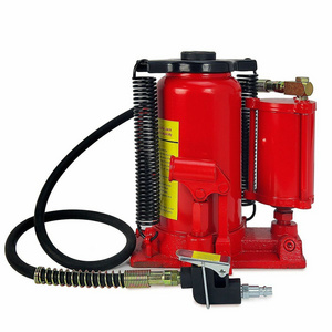 Heavy Duty 12 Ton Air Hydraulic Bottle Jack Powerful Pneumatic Manual Lifting