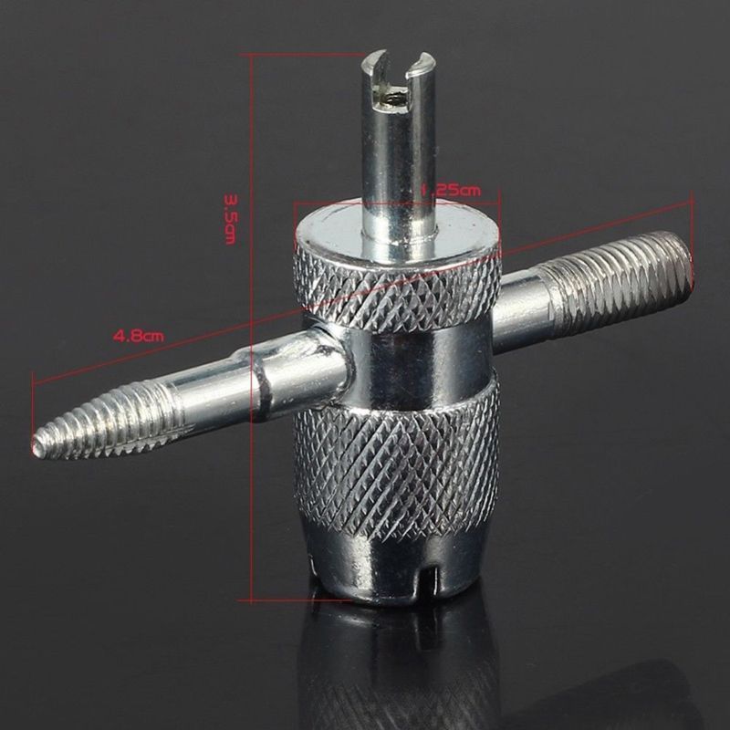 Tyre valve core tools valve core 4 Way Car Truck Tire Screwdriver Valve Stem Core Remover Installer Tool