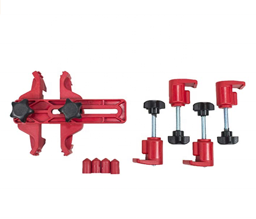 9pcs Car Auto Dual Cam Clamp Camshaft Engine Timing Sprocket Gear Locking Tool Kit Red