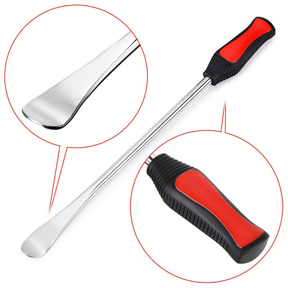 3pcs 11inch Car Motorcycle Tire Lever Repair Tool Tire Spoon Removal Changing Tools with Red Tyre Protector