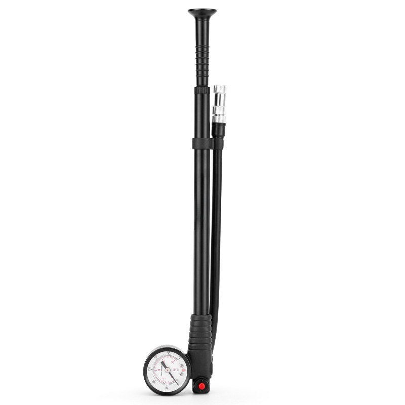 300psi Bike Pump Fork Rear Suspension High Pressure Inflator Aluminum Alloy Manual Air Pump Tire Inflator Mtb Road Cycling Pump