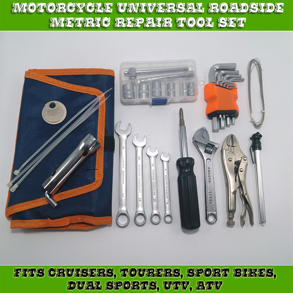 Repair Tool Kit for Motorcycles Universal