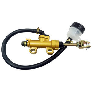 Rear Brake Master Cylinder with Reservoir for Yerf GX150 150cc 3206 4206 3209 Go Kart Honda 70cc 90cc 110cc 125cc Dirt Bike