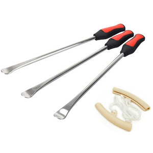 14.5 inch Steel Tire Spoon Lever Iron Tool Kit Professional Tire Changing Tool for Motorcycle Dirt Bike Lawn Mower