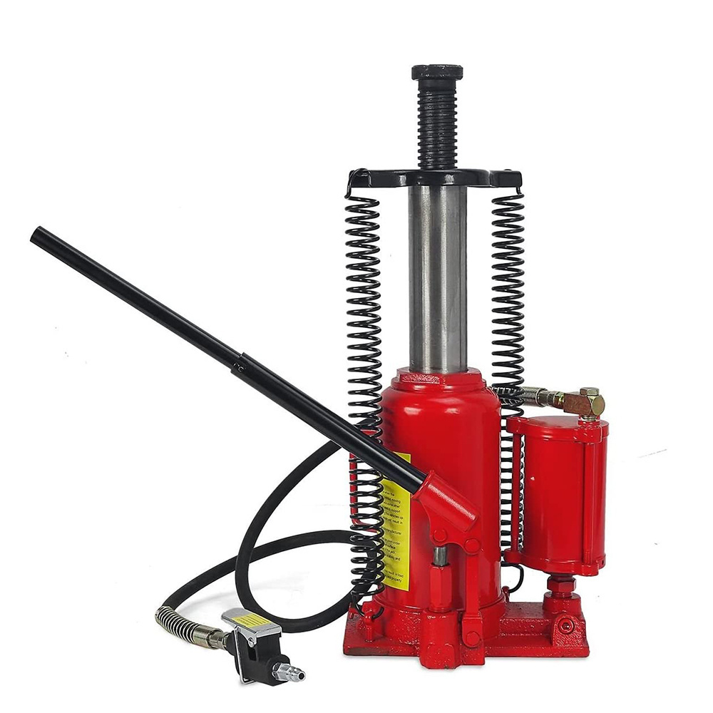 Heavy Duty 12 Ton Air Hydraulic Bottle Jack Powerful Pneumatic Manual Lifting