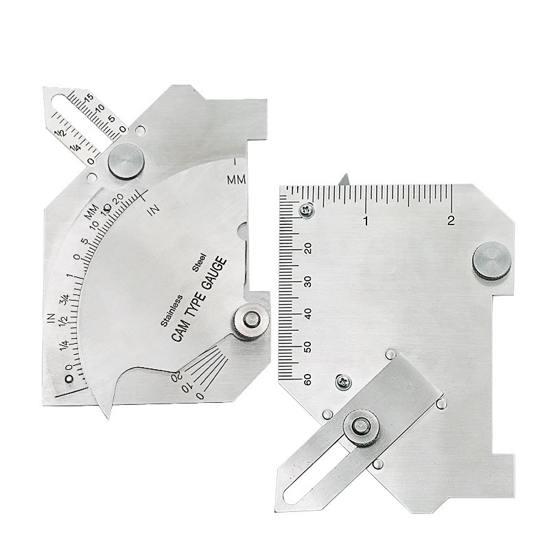 Inch & Metic MG-8 bridge cam welding gauge stainless steel cam type gauge Welding Gauge Test Ulnar Welder Inspection