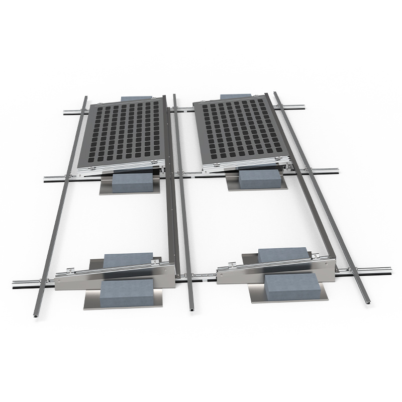 ground solar panels cost ballasted ground mount solar racking solar panel ground mounting systems