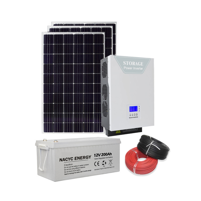 1000w portable power station Solar Systems off grid Hybrid 3KW 5KW  Power Generator 3000w Paneles Solares 10000 w  X77