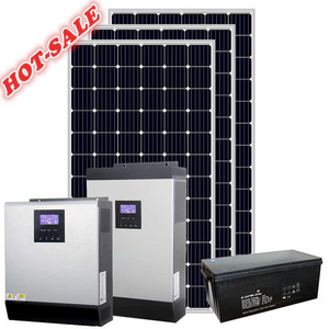 Solar Panel Kit System 5kva Solar Power System With Lithium Battery Off Grid Solar System 10kw