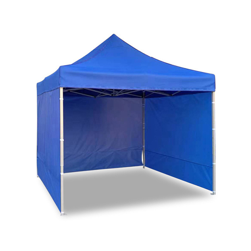 Camo Top Cloth Trade Show Exhibition Waterproof Oxford Tent with Three Four Side Walls Transparent Window